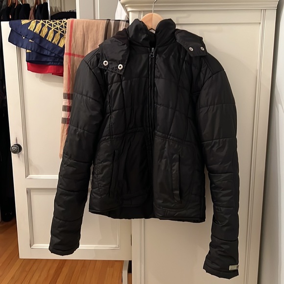 Zara Black Women's Ski Jacket Coat - Picture 9 of 15